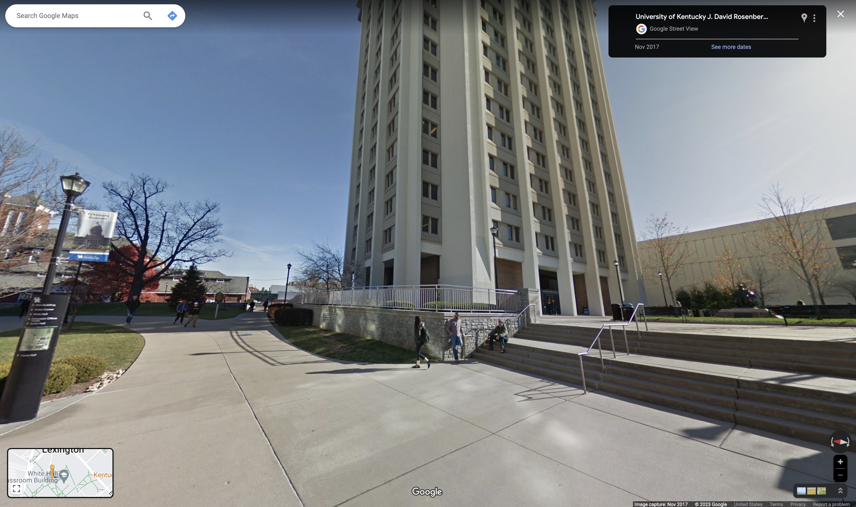 Google Street View of Patterson Office Tower