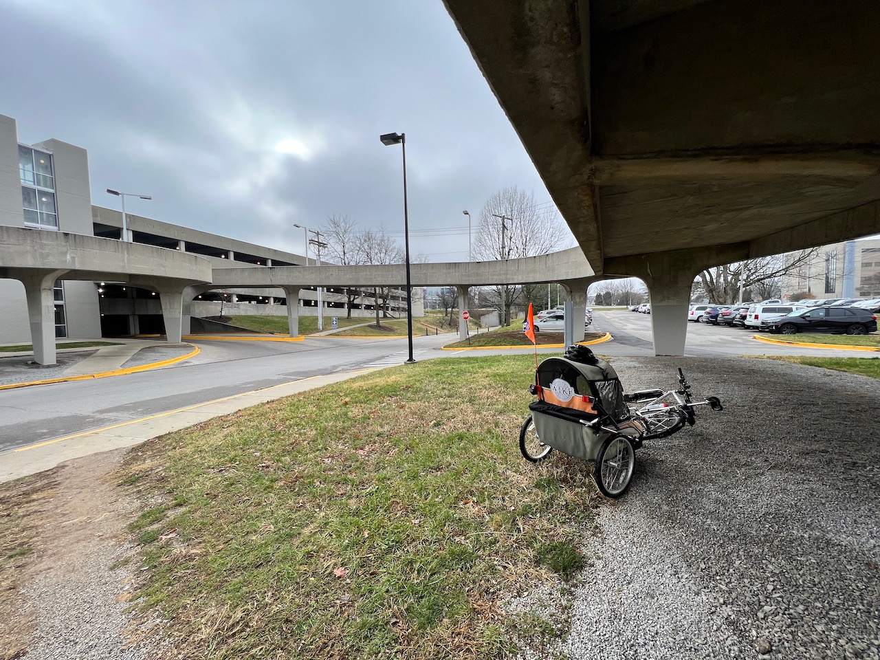 Figure 20: Site of bridge on campus